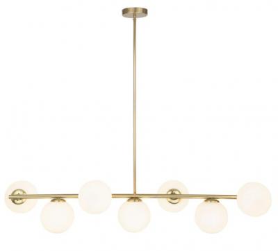 PRESTON 7LT BRASS PENDANT